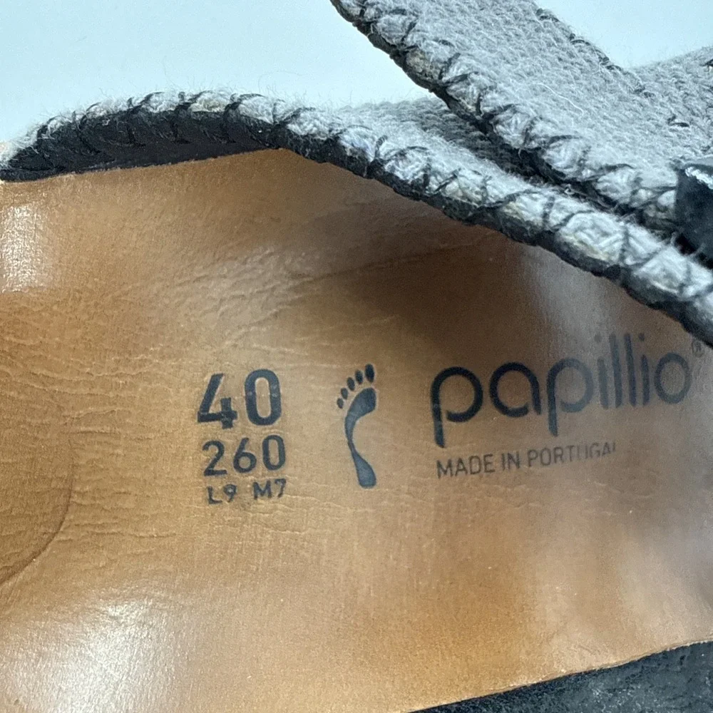 Papillio Birkenstock Arizona Women 40 US 9-9.5 Taupe Platform Sandals Portugal